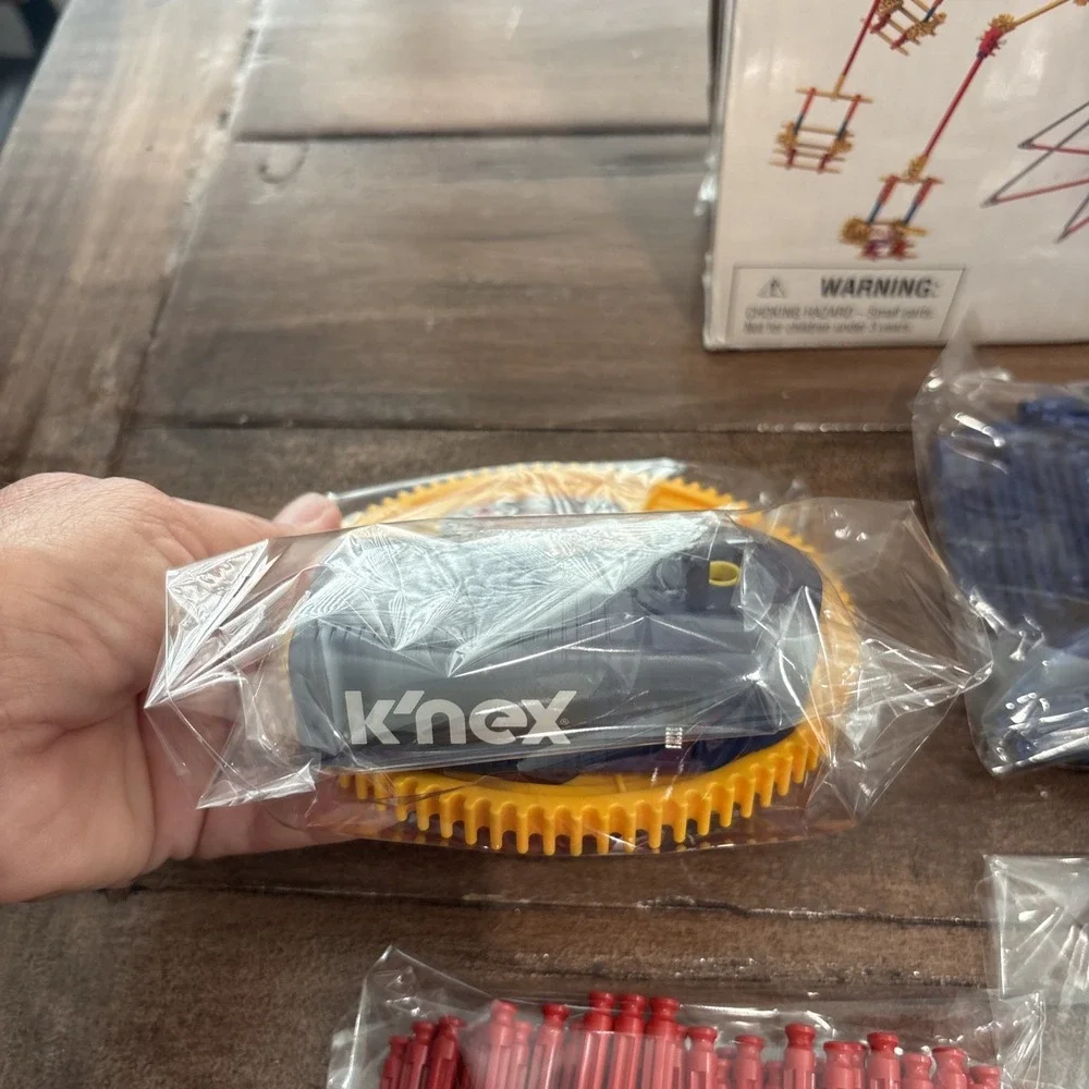 K'NEX 3-In-1 Classic Amusement Park 744 As Is Missing 2 O Rings And Motor Not Te
